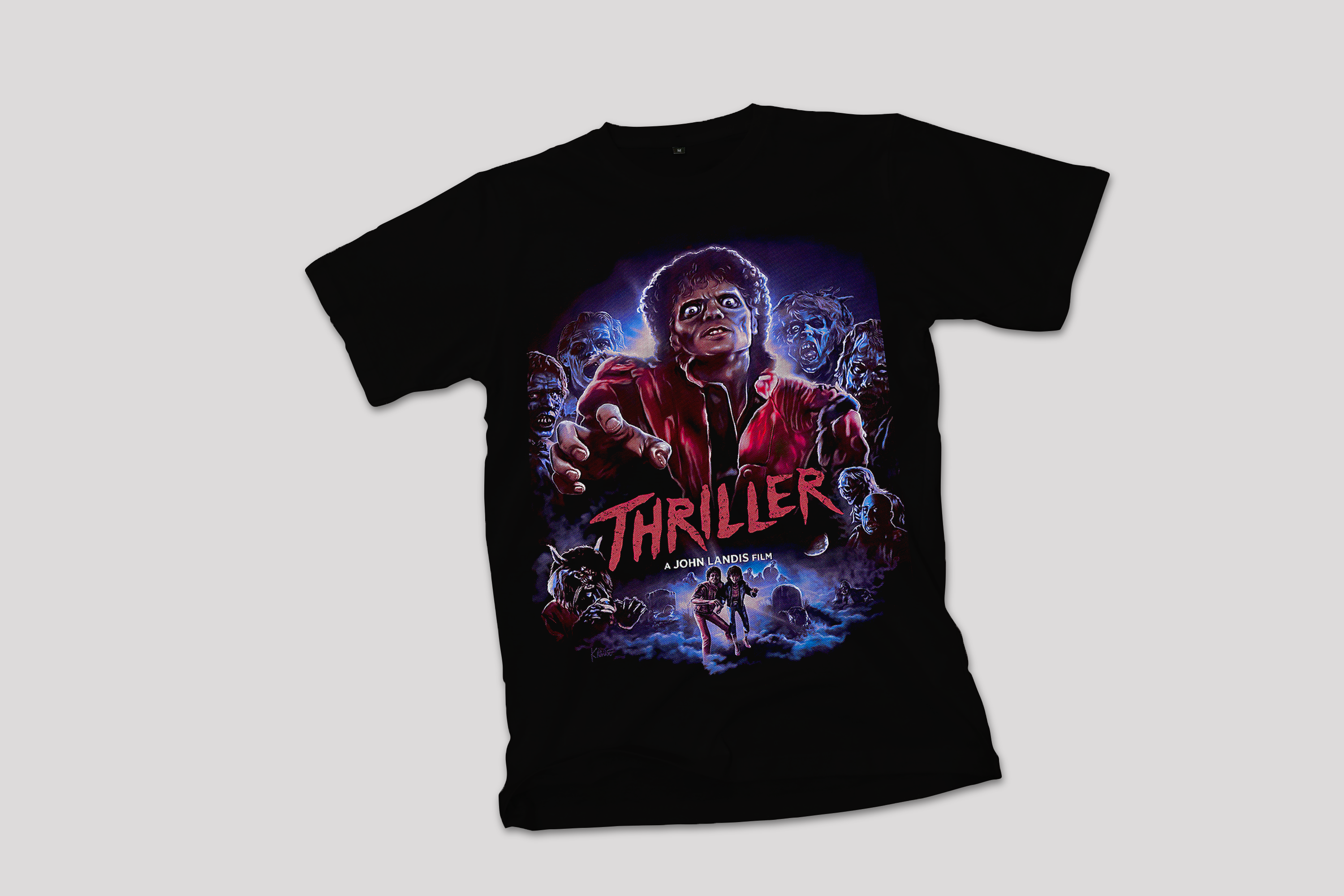 Michael Jackson Thriller - Custom Printed T-shirt